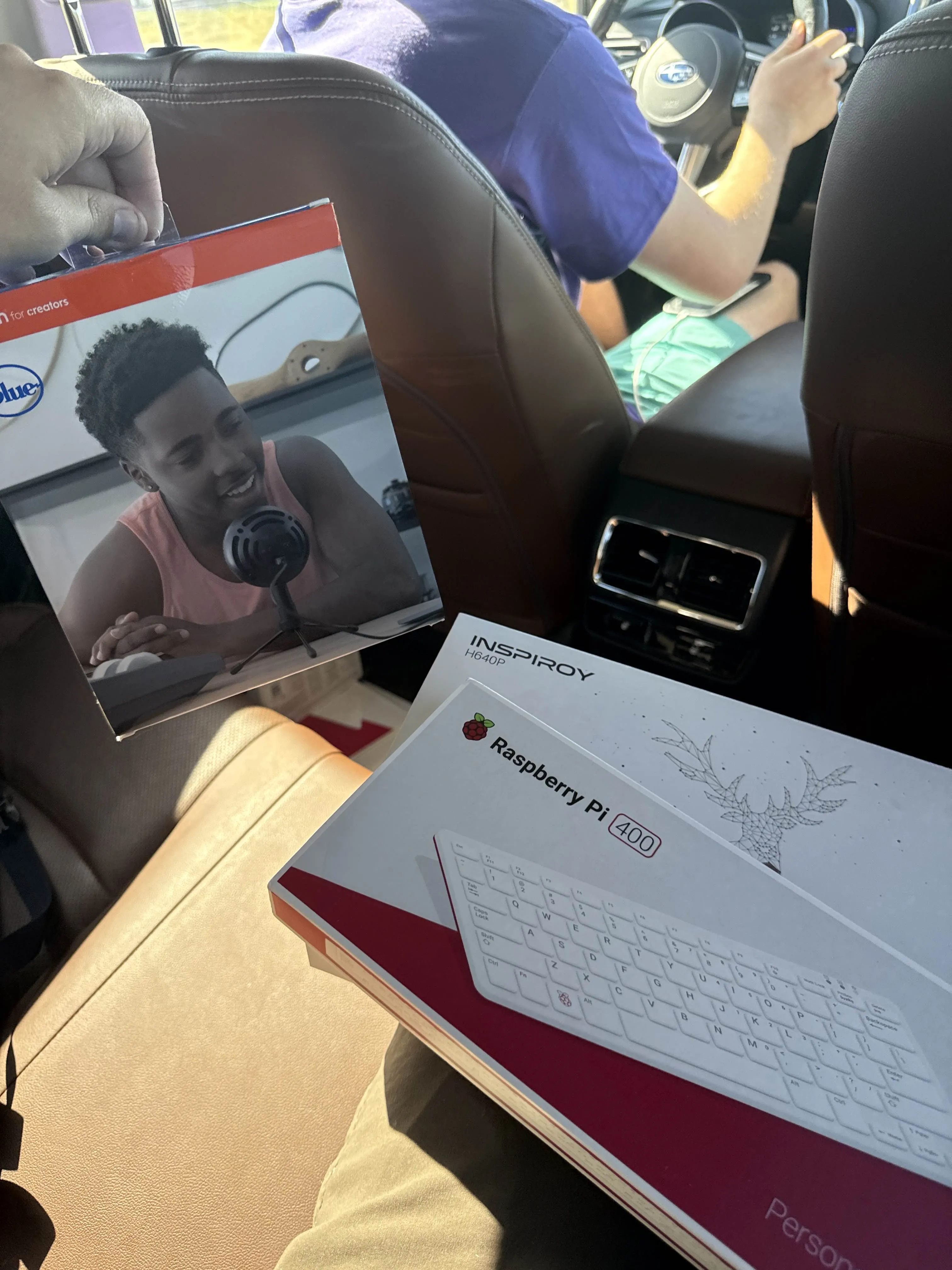 Picture of the prizes we won