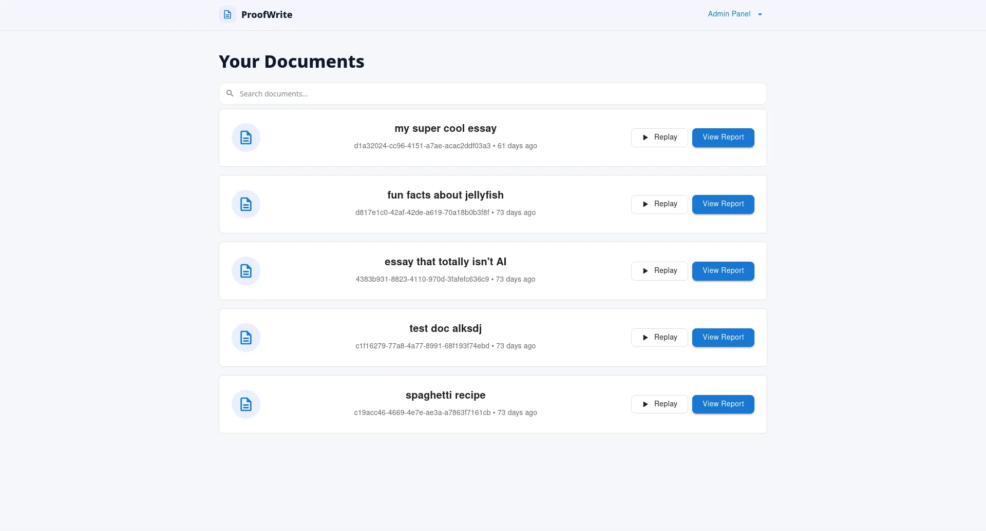 ProofWrite: Authorship Verification with Keystroke Analysis